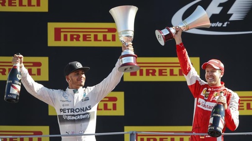 F1, Gp Monza: vince Hamilton! Vettel secondo, Raikkonen quinto