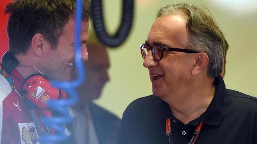 F1 Gp Monza, Marchionne: «Gara sofferta, peccato per Kimi»