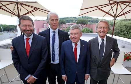 Roma 2024, Malagò e Montezemolo in Campidoglio da Marino