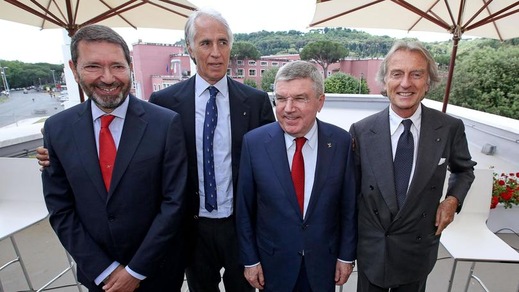 Roma 2024, Malagò e Montezemolo in Campidoglio da Marino