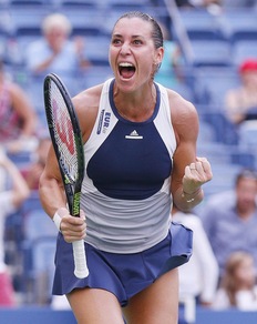 Pennetta, grinta e classe, è ai quarti Us Open
