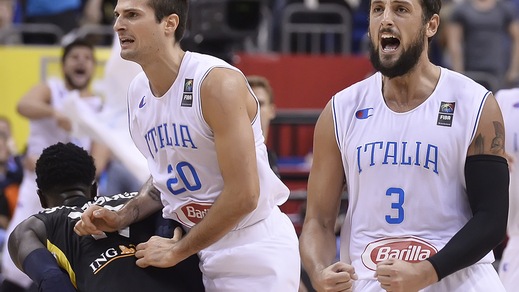 Europei basket: l'Italia vola, ma con la Serbia è a 3,60