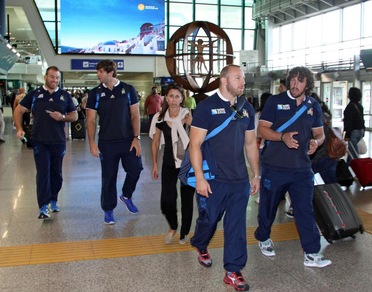 L'Italia sbarca in Inghilterra per la Rugby World Cup