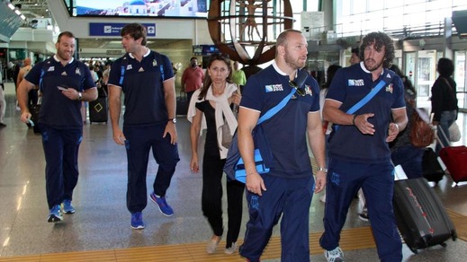 L'Italia sbarca in Inghilterra per la Rugby World Cup