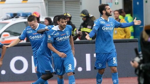 Empoli, per Buchel allenamento completo