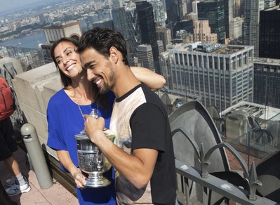 Pennetta e Fognini, tutti i segreti del loro amore