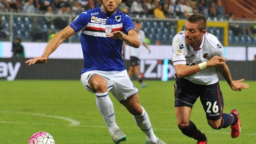 Serie A Sampdoria, Silvestre ancora lavoro a parte