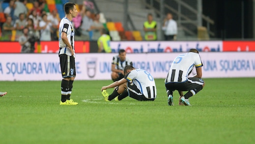 Udinese, Merkel stop: trauma al ginocchio