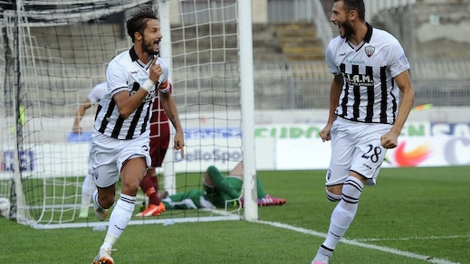 Ascoli, basta Antonini: l'Entella va al tappeto