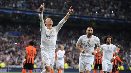 Ronaldo re del gol: allo Shakhtar ne segna 3