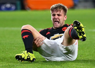 PSV-United, terribile infortunio per Shaw