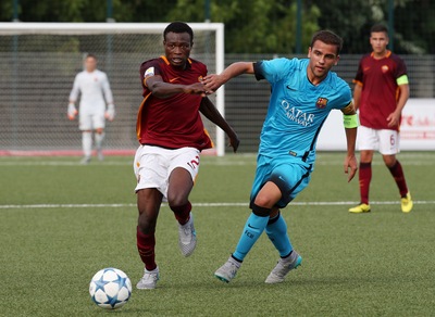 Roma-Barcellona, tra i baby finisce 0-0