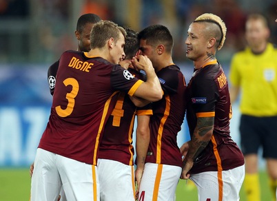 Roma-Barcellona FOTO, le immagini della serata