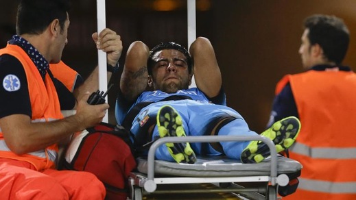 Rafinha fuori tutto l'anno. Spagnoli furiosi con Nainggolan