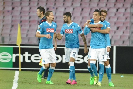 Napoli-Bruges, segui la gara in diretta