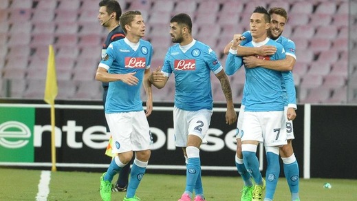 Napoli-Bruges, segui la gara in diretta