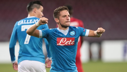 Europa League, Napoli-Bruges 5-0: azzurri incontenibili