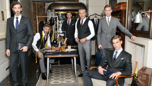 L'evento di lancio della nuova campagna Giorgio Armani Made to Measure a Londra