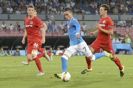 Napoli-Lazio è iniziata. Callejon: «Dente avvelenato»