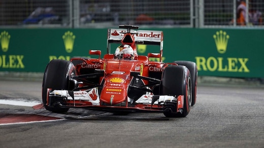 F1 Singapore, le Ferrari dominano le terze libere