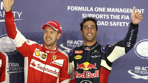 F1, Singapore: Vettel punta alla vittoria a 1,60