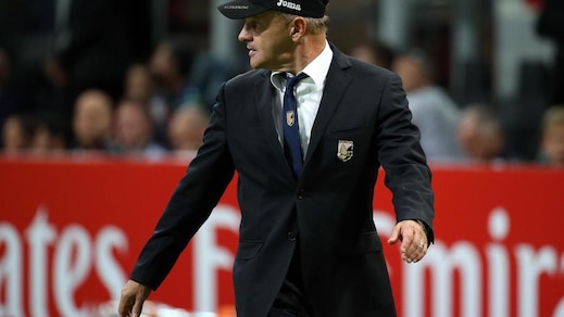 Iachini: «Buon Palermo, peccato per il risultato»