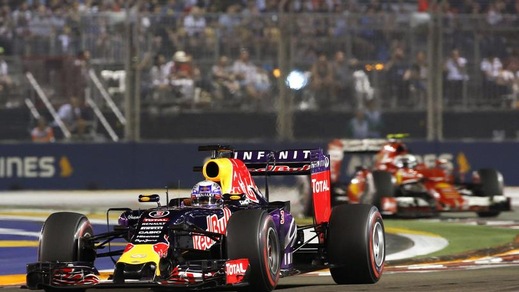 F1 Red Bull, Ricciardo: «Bella gara, complimenti a Vettel!»