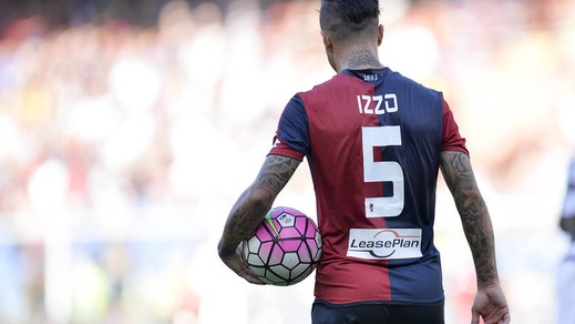 Genoa, senza Izzo contro la Lazio