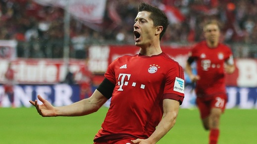 Bundesliga, Lewandowski nella storia: 5 gol in 9 minuti