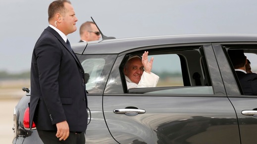 Papa Francesco da Obama in 500