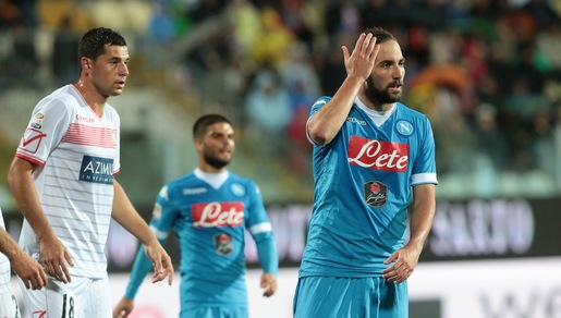 Carpi-Napoli, il film della partita
