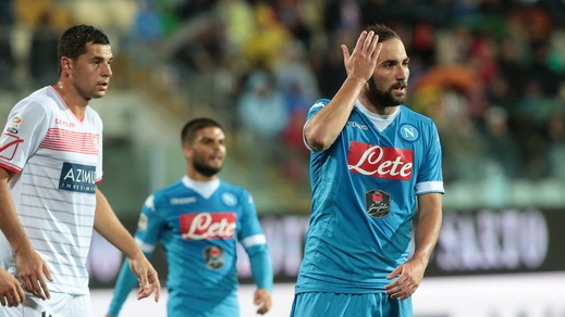 Carpi-Napoli, il film della partita