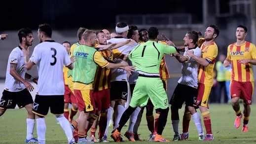 Lega Pro, Benevento-Messina: rissa in campo nel finale