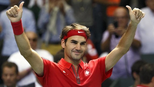 Coppa Davis, c'è Federer per l'Italia