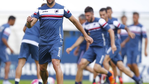 Samp, subito in campo. Contusione Silvestre