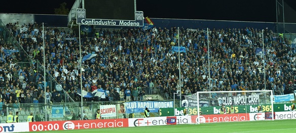 Carpi-Napoli, denunciato tifoso azzurro per invasione di campo