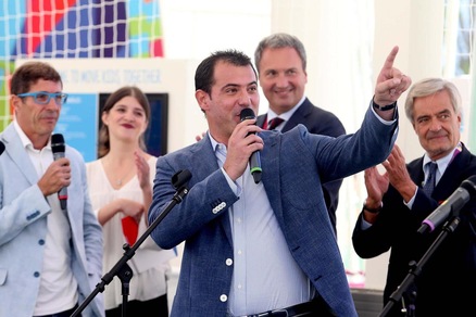 Inter, Stankovic in visita a Expo 2015