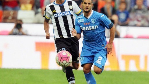 Empoli, col Frosinone dubbio Laurini-Zambelli