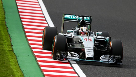 F1 Suzuka, Hamilton imbattibile in Q1