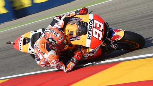 MotoGp, Aragon: Marquez vola a 1,80