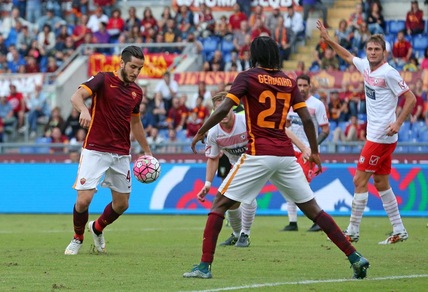 Roma-Carpi, le immagini della partita