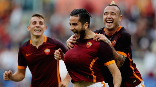 Roma-Carpi 5-1, infortuni per Dzeko, Totti e Keita