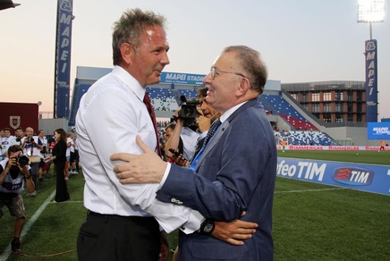 Squinzi: «Da milanista ho goduto per l'Inter»