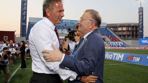 Squinzi: «Da milanista ho goduto per l'Inter»