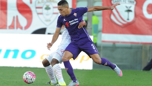 Fiorentina, lesione muscolare per Gilberto