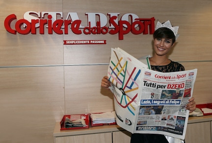 Miss Italia ospite al Corriere dello Sport-Stadio