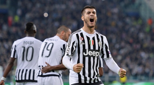 Champions League, Juve-Siviglia 2-0: Morata e Zaza in gol