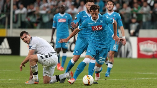 Europa League: Napoli e Lazio volano in lavagna