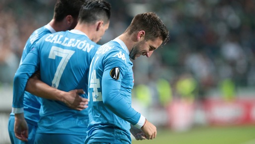Legia Varsavia-Napoli 0-2: Mertens-Higuain, è show azzurro