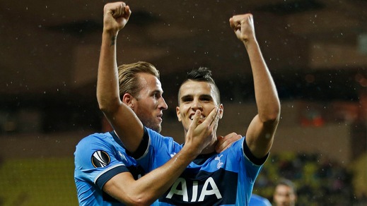 Europa League, crolla il Marsiglia. Pari tra Monaco e Tottenham